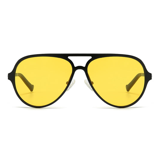 Alloy Night Driving Aviator Sunglasses